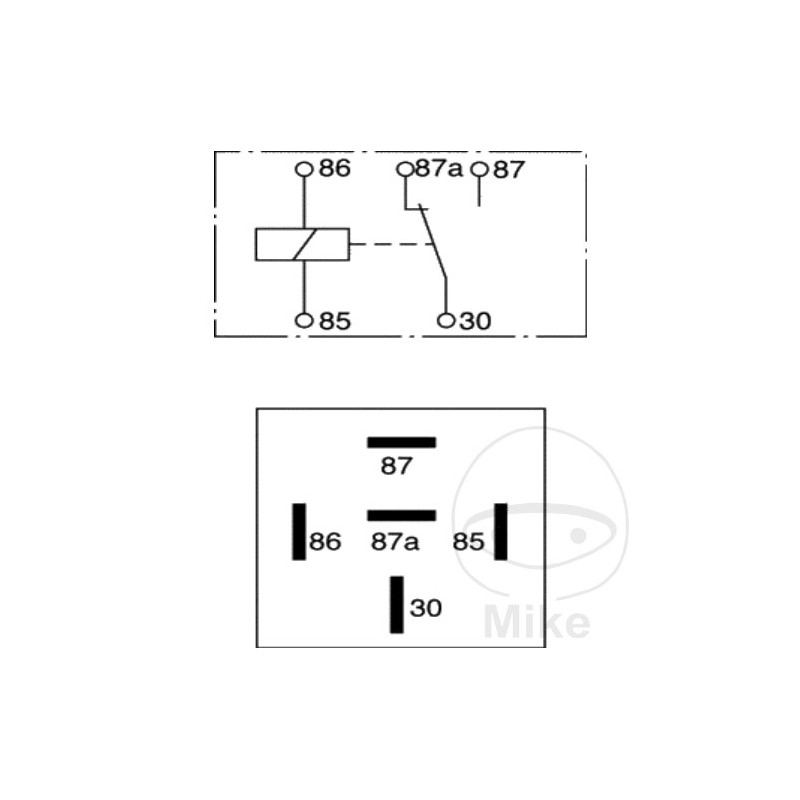 Changeover relay 5 poles 24V 20A 118.00.53
