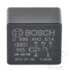 Changeover relay 5 poles 24V 20A 118.00.57