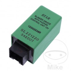 Electric flasher relay 12 poles OEM 12V 705.15.26