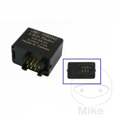 JMP Relé eléctrico de intermitente 7 polos 12V 709.04.42