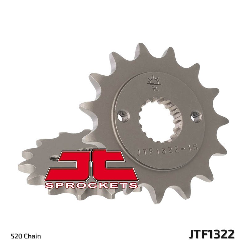 JT SPROCKETS Standard front steel sprocket 1322 P-520 1077227001