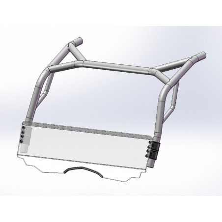 DIRECTION 2 utility vehicle windshield SSV 1084766001