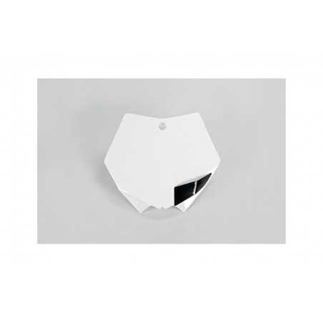 UFO Portanúmeros delantero blanco para motocicletas KT03093-047 41324