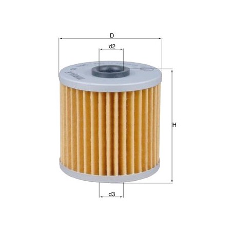 MAHLE FILTRO DE ACEITE 723.07.81