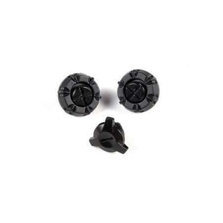 HEBO REPLACEMENT 3 HELMET VISOR SCREWS PEAK ENDURO ABS HCR0550