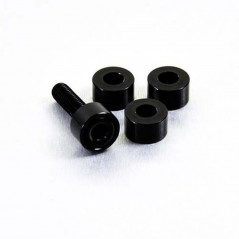 Cylindrical aluminum washer  M6 LWACP6