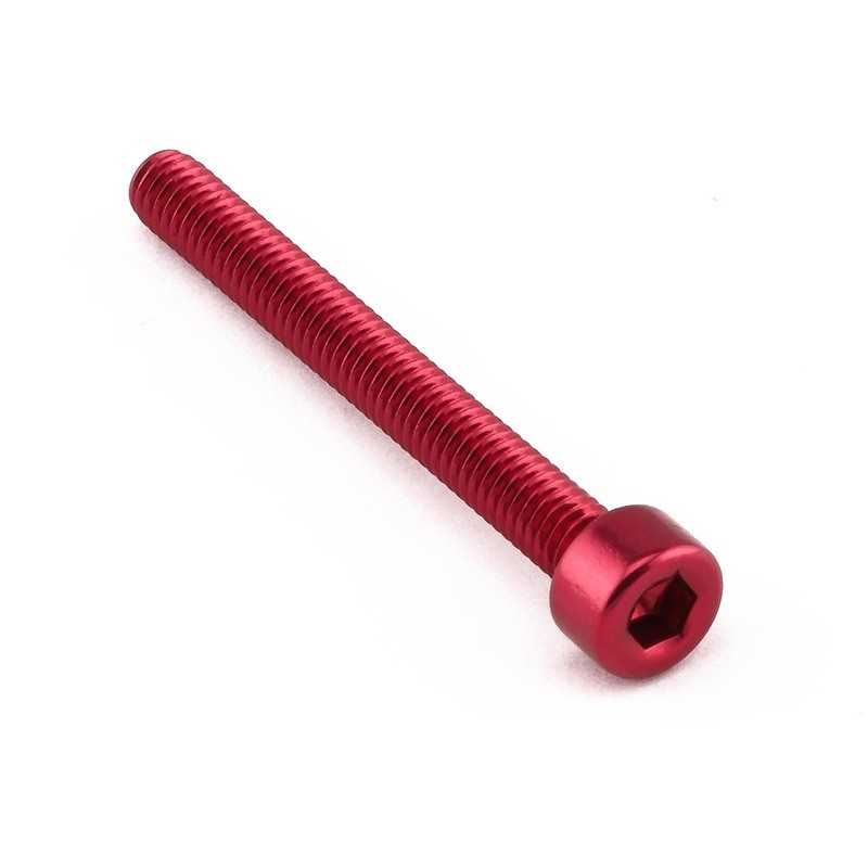 Cylindrical head aluminum screw  M4 x (0.7mm) x 35mm LPB435