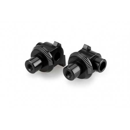 Right / left rider footpeg adapter hardware set