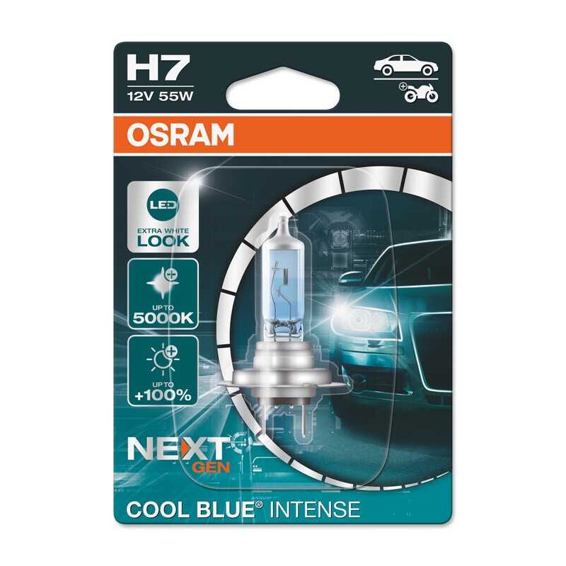 OSRAM Bombilla halogena COOL BLUE INTENSE H7 12V/55W - X1 1114464