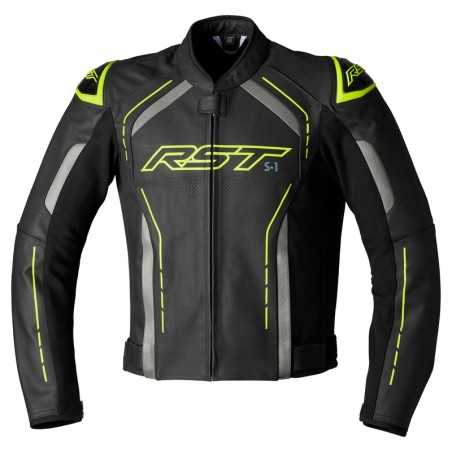 RST Men's leather touring motorcycle jacket S1 8006807036VAR
