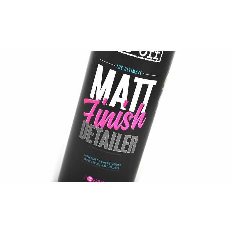 MUC-OFF Acabado mate para cascos MATT FINISH - 18X32 ML 1099821