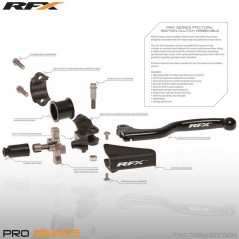 RFX Juego tuercas para maneta de embrague PRO (4U) 1111035001