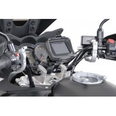 SW-MOTECH Soporte de navegador con abrazadera para manillar GPS NONSHOCK Ø MM GPS0030810201S