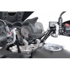 SW-MOTECH Soporte de navegador con abrazadera para manillar GPS NONSHOCK Ø MM GPS0030810201S