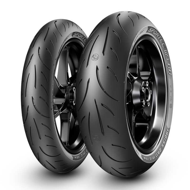 METZELER Rear motorcycle tire SPORTEC M9 RR 150/60 R 17 M/C 66H TL SPORTEC M9 RR 150/60 R 17 M/C 66H TL 9004657