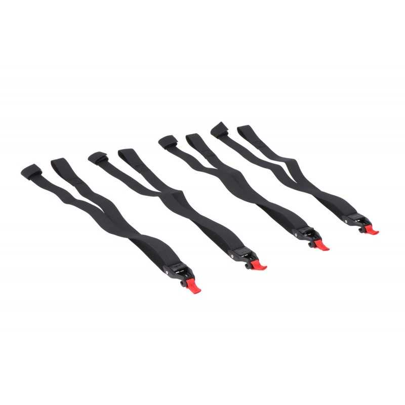 SW-MOTECH Juego 4 correas con ganchos para bolsa trasera PRO BCZUB0012830000
