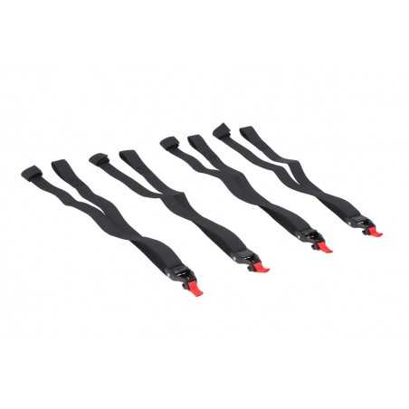 SW-MOTECH Juego 4 correas con ganchos para bolsa trasera PRO BCZUB0012830000
