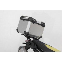 SW-MOTECH Aluminum motorcycle trunk + luggage rack + padlocks TRAX ADV - ADVENTURE-RACK TRAX ADV - ADVENTURE-RACK GPT138497000VA