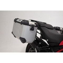 SW-MOTECH Maletas laterales de aluminio + soportes bombín TRAX ADV 45/45L - PRO KFT2211470102VA