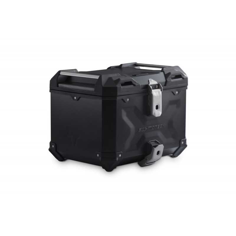 SW-MOTECH Aluminum motorcycle trunk + luggage rack + padlocks TRAX ADV - STREET-RACK TRAX ADV - STREET-RACK GPT228927000VAR