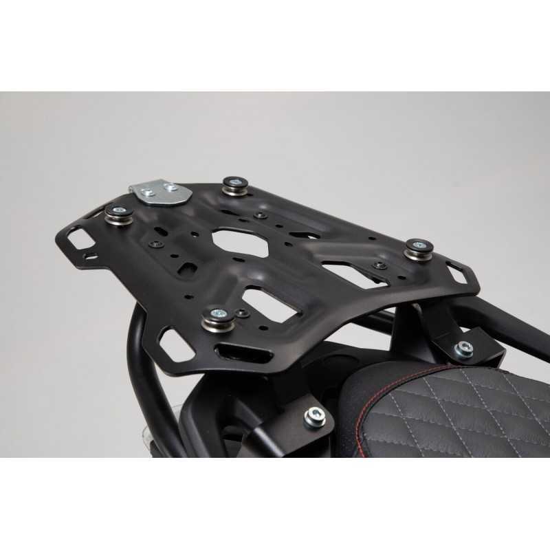 SW-MOTECH Baúl moto aluminio + portaequipajes candados TRAX ADV - ADVENTURE-RACK GPT07592700VAR