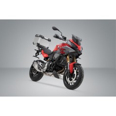 SW-MOTECH Aluminum motorcycle trunk + luggage rack + padlocks TRAX ADV - STREET-RACK TRAX ADV - STREET-RACK GPT079457000VAR