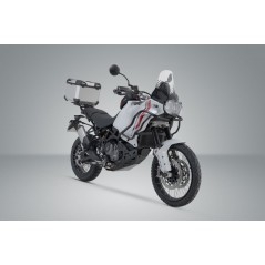 SW-MOTECH Aluminum motorcycle trunk + luggage rack + padlocks TRAX ADV - ADVENTURE-RACK TRAX ADV - ADVENTURE-RACK GPT229957000VA
