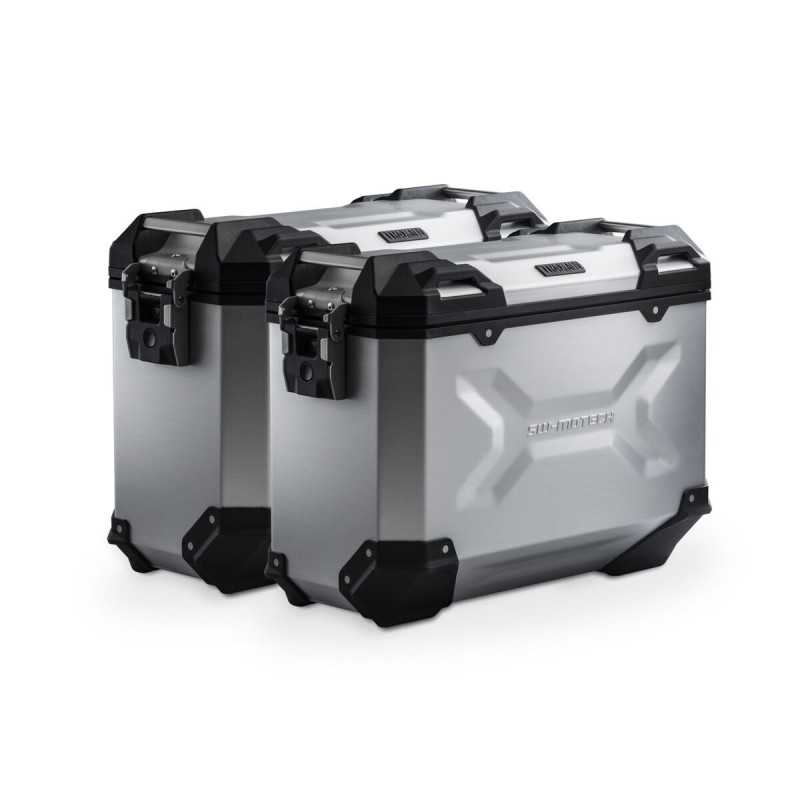 SW-MOTECH Aluminum side cases + supports + cylinder TRAX ADV 37/37L - PRO TRAX ADV 37/37L - PRO KFT22822700VAR