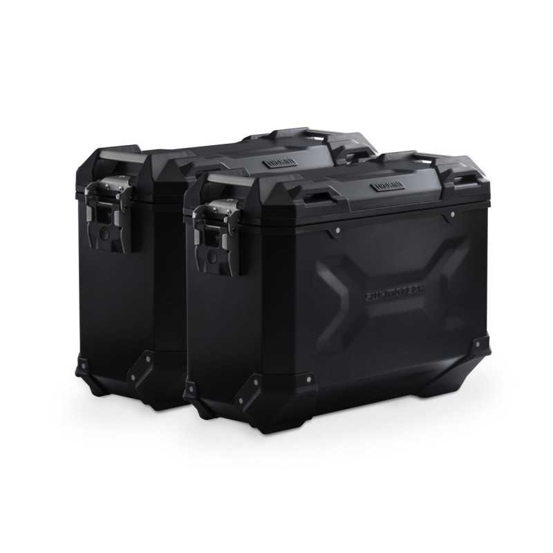 SW-MOTECH Aluminum side cases + supports + cylinder TRAX ADV 37/37L - EVO TRAX ADV 37/37L - EVO KFT22140700VAR
