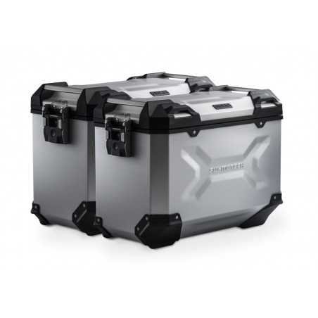 SW-MOTECH Aluminum side cases + supports + cylinder TRAX ADV 45/45L - PRO TRAX ADV 45/45L - PRO KFT228227010VAR