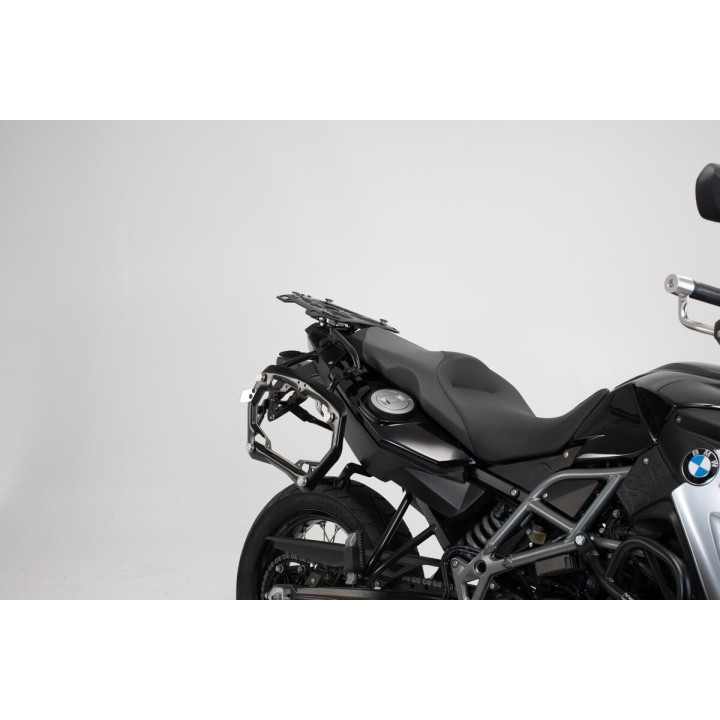 SW-MOTECH Maletas laterales de aluminio + soportes bombín TRAX ADV 37/45L - PRO KFT075597001S
