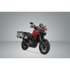 SW-MOTECH Maletas laterales de aluminio + soportes bombín TRAX ADV 45/45L - PRO KFT2211470102VA