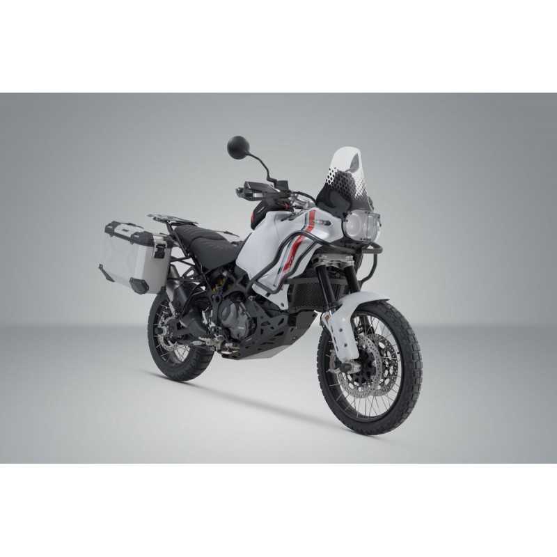 SW-MOTECH Aluminum side cases + supports + cylinder TRAX ADV 45/37L - PRO TRAX ADV 45/37L - PRO KFT22995700VAR