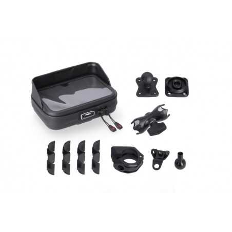 SW-MOTECH Kit fijación universal navegador con carcasa de telefono GPS NAVI CASE GPS0030835200
