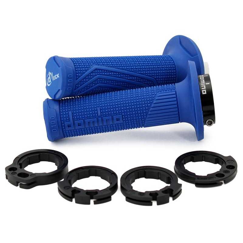DOMINO motorcycle grips D-LOCK 4 T - 116 MM D-LOCK 4 T - 116 MM 1120742001VAR