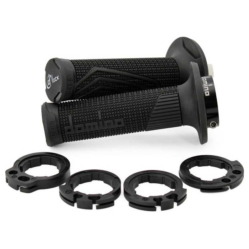 DOMINO motorcycle grips D-LOCK 4 T - 116 MM D-LOCK 4 T - 116 MM 1120742001VAR