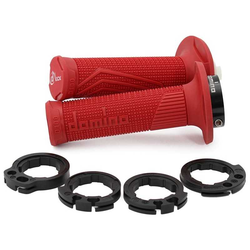 DOMINO motorcycle grips D-LOCK 4 T - 116 MM D-LOCK 4 T - 116 MM 1120742001VAR