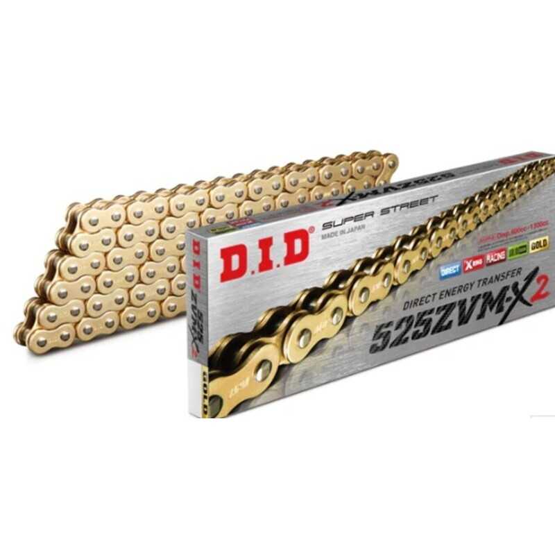 DID Chain for motorcycle transmission 525ZVM-X2 X-RING - 525 525ZVM-X2 X-RING - 525 1120903036