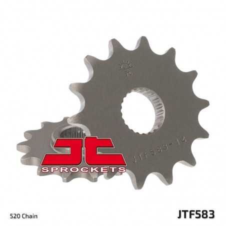 JT SPROCKETS Piñón acero estándar delantero 583 P-520 1077454001