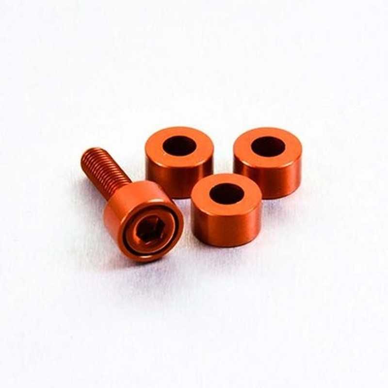 Cylindrical aluminum washer  M6 LWACP6
