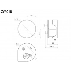 RIZOMA Gancho porta-bolso ZVP016