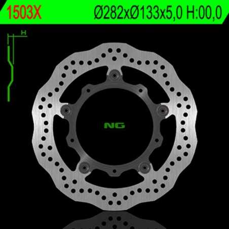 NG BRAKE DISK wavy semi floating brake disc 1503X 1044710