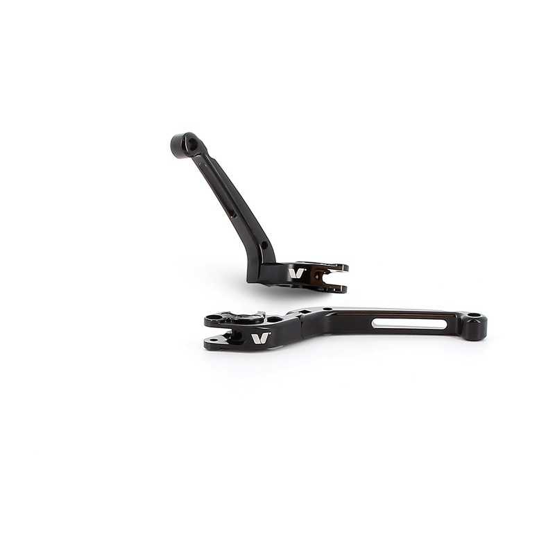 V PARTS Set of articulated brake/clutch levers 177 MM CNC 1066979