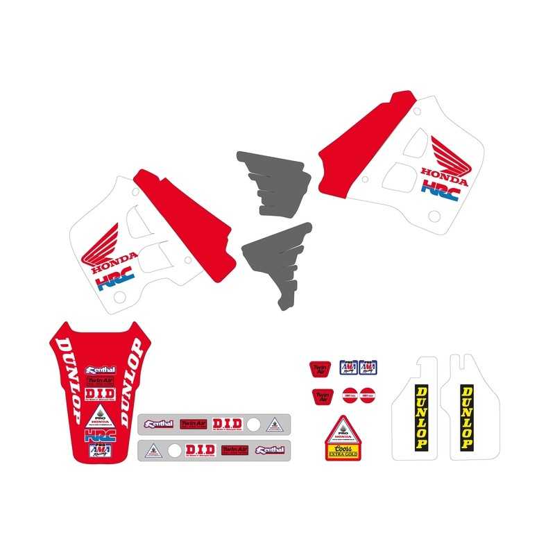 TECNOSEL Complete kit of stickers for motorcycles TEAM 1091607
