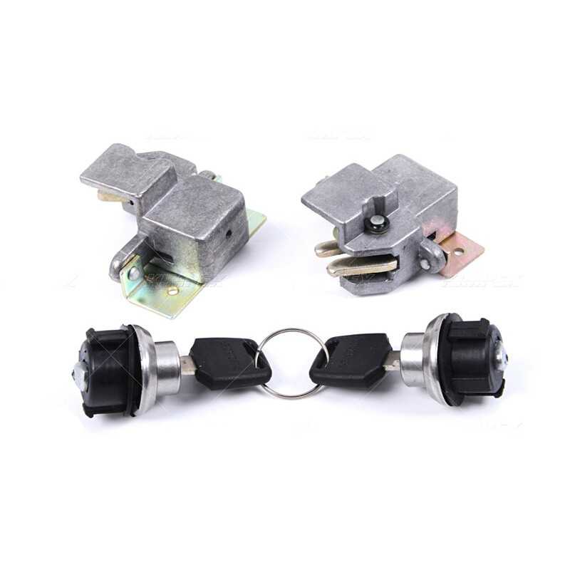 KIMPEX Cerradura completa para maletero ATV DELUXE TRUNK 1066774