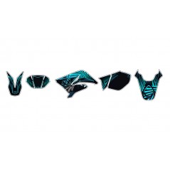 KUTVEK Kit adhesivos pegatinas para moto GRAFF 1067877