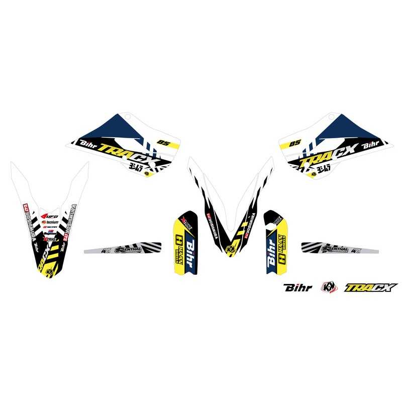 KUTVEK Kit adhesivos pegatinas para moto TRACX 1067925