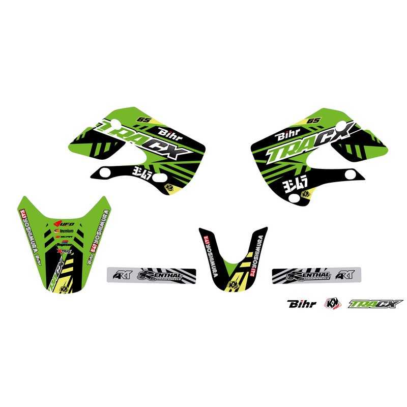 KUTVEK Kit adhesivos pegatinas para moto TRACX 1067931