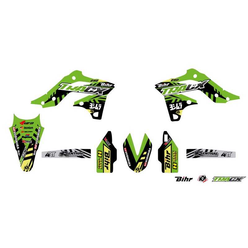 KUTVEK Kit adhesivos pegatinas para moto TRACX 1067933
