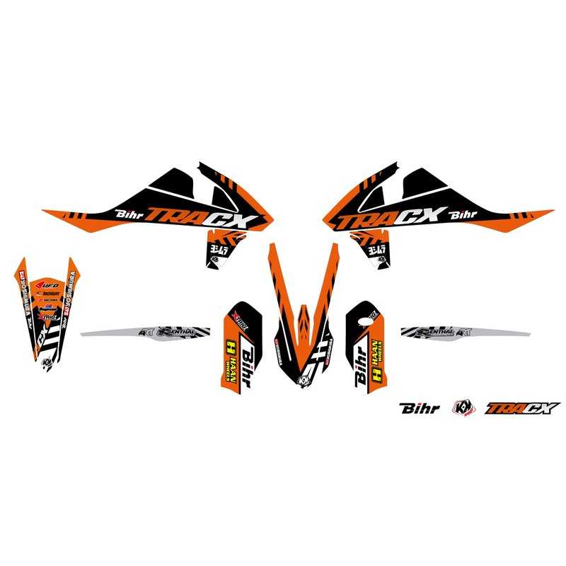 KUTVEK Kit stickers stickers for motorcycle TRACX 1067951